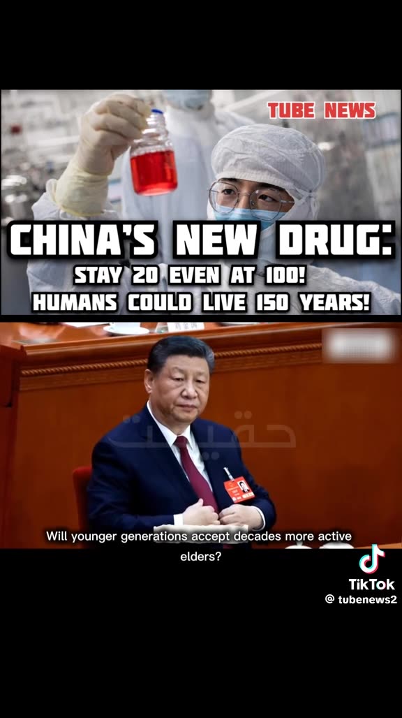 China is developing a drug to extend human life to 150 years