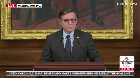 WATCH: Speaker Mike Johnson Holds a News Conference in Washington, D.C.- 10/6/25