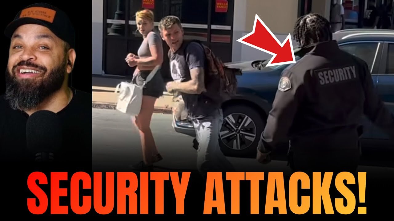 Security Guard Goes After White Couple then Chaos Ensues!