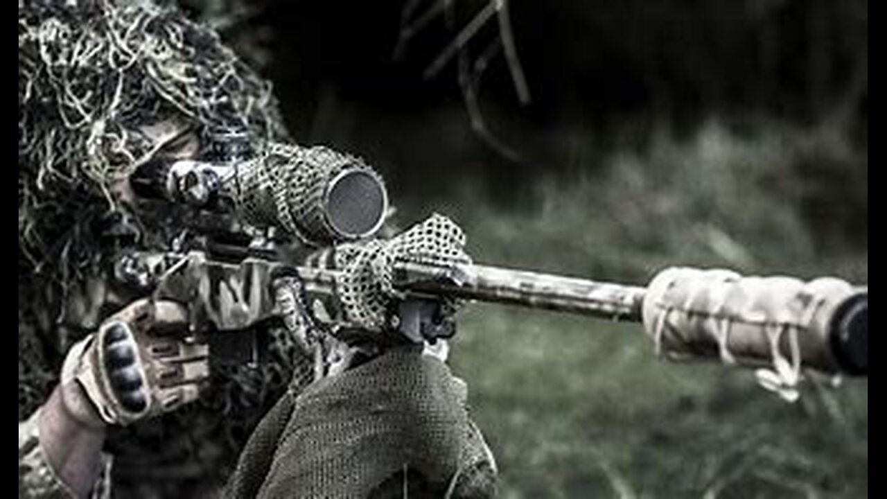 Russian Special Forces Snipers Operate Stealthily in Kremensky Forest