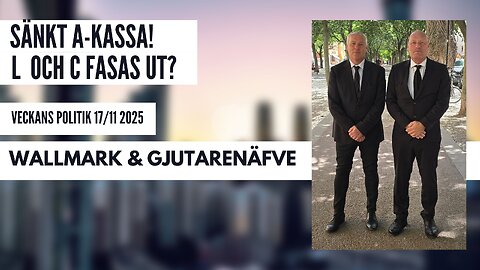 Sänkt A-Kassa och två partier slussas ut från riksdagen?