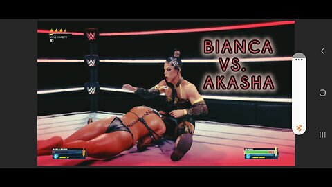 Bianca Belair vs. Akasha in an Empty Arena WWE 2K24
