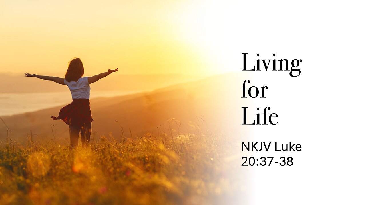 Living For Life - Sunday Service - 1/11/2026