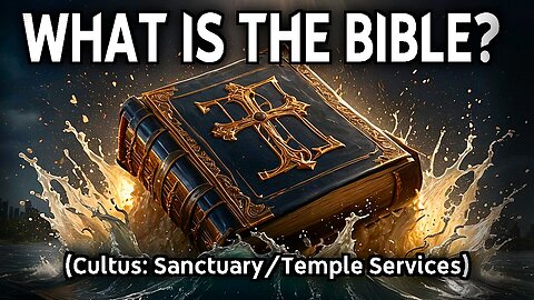 What is the Bible? (Cultus: Sanctuary | Temple Services.)