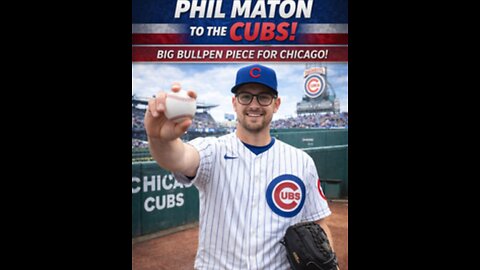 Phil Maton Joins The Cubs Bullpen #chicagocubs @cubs #mlb @MLB #cubsnation #cubsbaseball #god