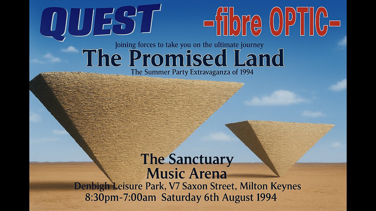 Quest & Fibre Optic - The Promised Land Part 1&2 - 1994 - Slipmatt & Mickey Finn