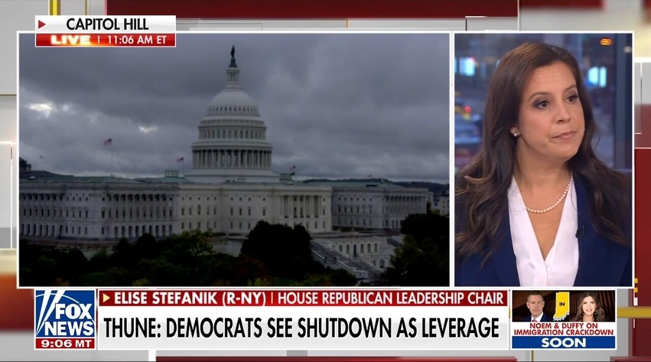 Rep Elise Stefanik: Democrats OWN This Govt Shutdown