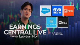 Live Trading FIVE, PATH, CRM, SNOW, AI Earnings | Earnings Central Live