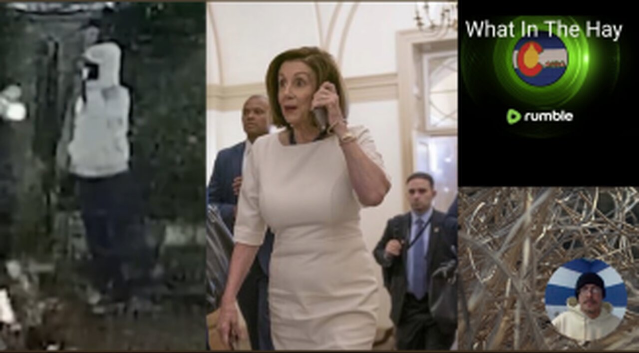 J6 PIPE BOMBER? & NANCY PELOSI to retire