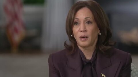 Full 60 Minutes Interview with Kamala Harris Finally Released.