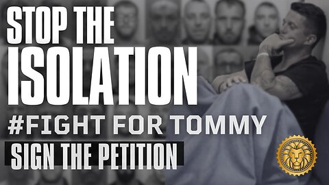 TOMMY ROBINSONS MESSAGE FROM INSIDE PRISON