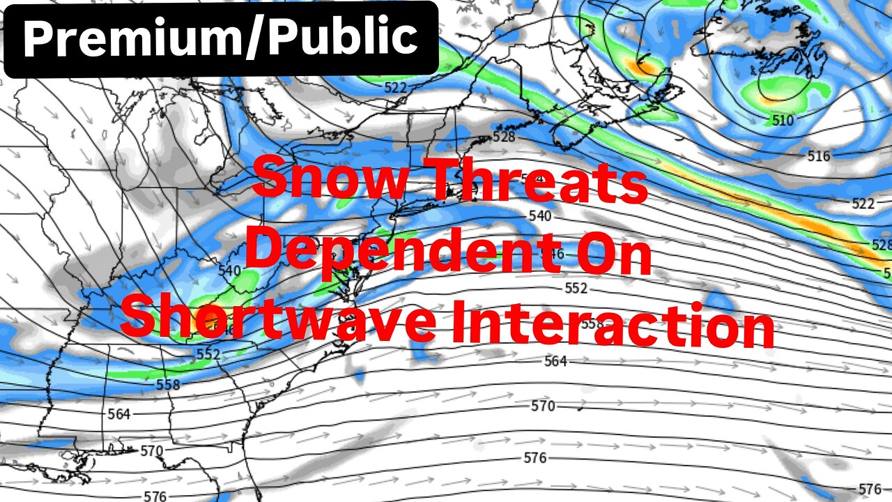 Snow Threats Depend On Shortwave Interaction