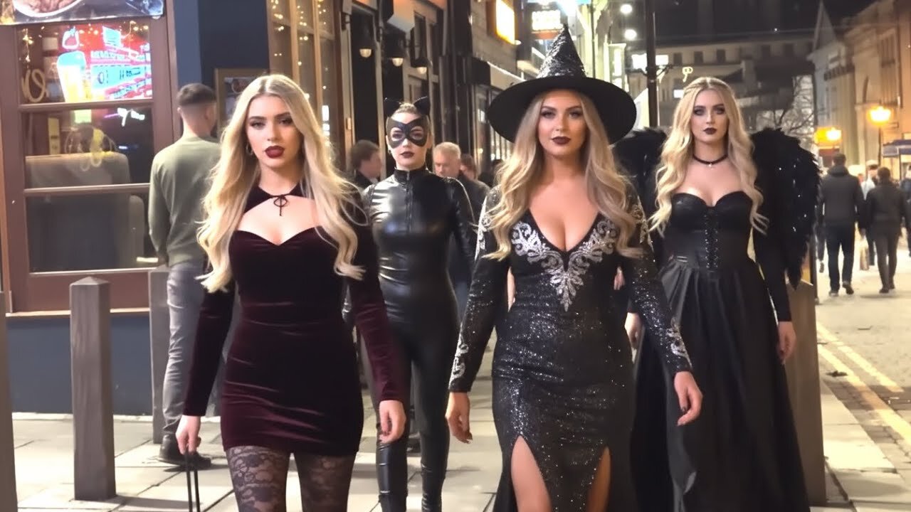 Liverpool Nightlife | Halloween Party Vibes with Beautiful and Friendly Girls