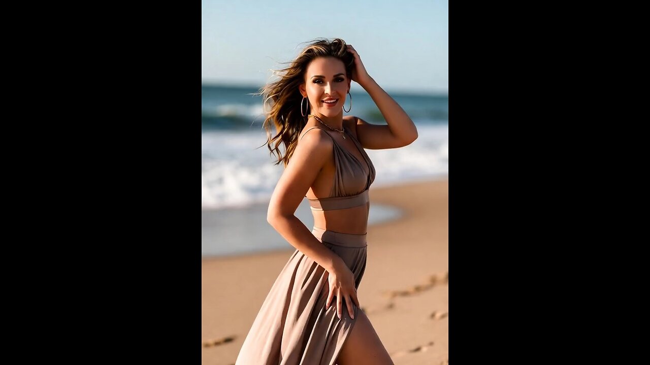 Bronze Bikini top and skirt