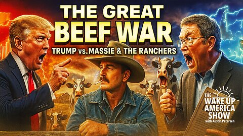 The Great Beef War: Trump vs. Thomas Massie & America’s Ranchers”