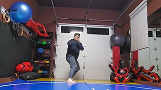 WTD Mantis Kick to Front Kick sequential