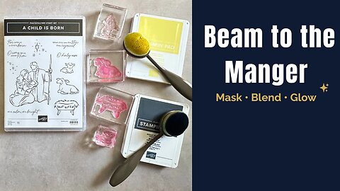 Beam to the Manger: One Beam of Light with A Child is Born