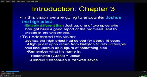 Zechariah by Chuck Missler Lesson 3
