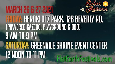 [archive] UPDATED Solar Return Celebration South Carolina March 26 & 27, 2021 ✅