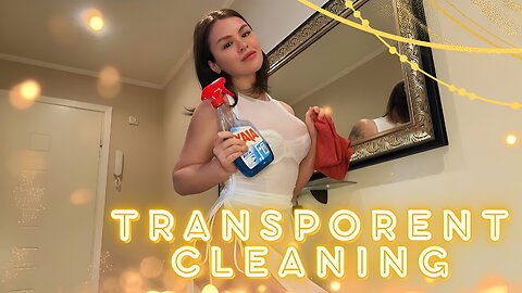 Apartment Girls | Maria Transparent Cleaning the Mirror With Me #2 4K HD