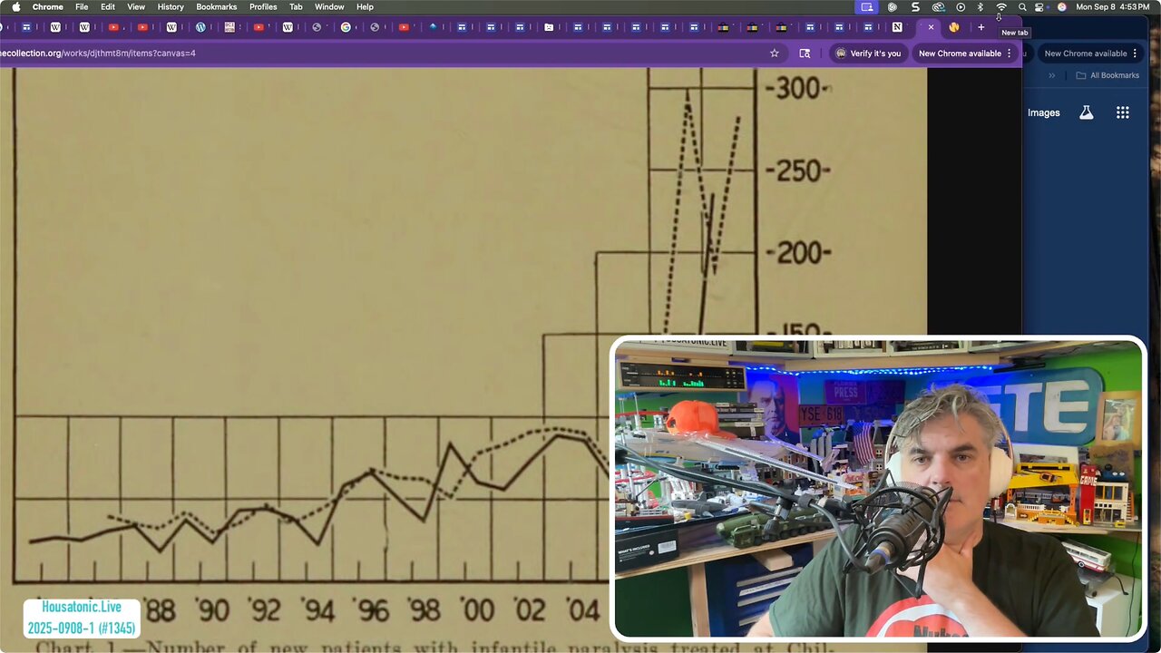 No polio (infantile paralysis) before intramuscular injection (of anything) per official USG reports