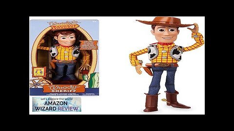 Disney Store Official Woody Interactive Talking Action Figure from Toy Story 4 Review