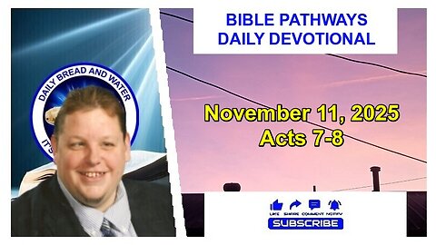 Bible Pathways Daily Devotional Nov 11, 2025
