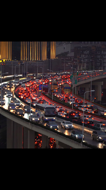 No creerás cuánto tiempo estuvo la gente atrapada en este atasco