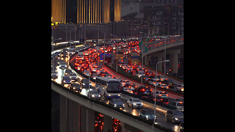 No creerás cuánto tiempo estuvo la gente atrapada en este atasco