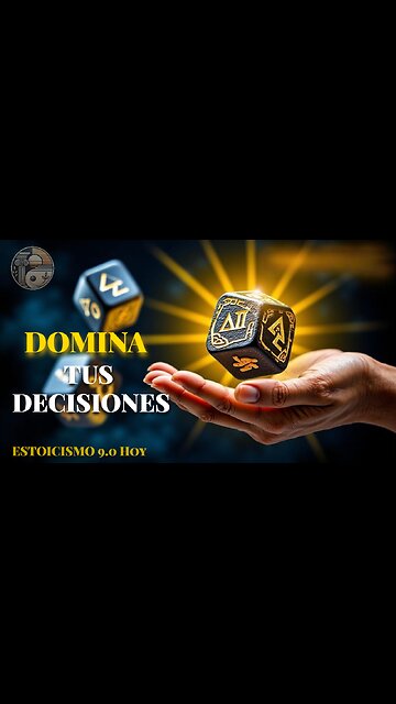 DOMINA tus DECISIONES no dependas del azar #estoicismo#desarrollopersonal#pazinterior#pazmental