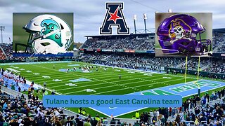 Tulane is hosting a good East Carolina team for an AAC clash