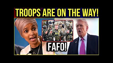 Breaking: Ilhan Omar Collapses In Fear as Trump Orders the Takeover of Minnesota!!!