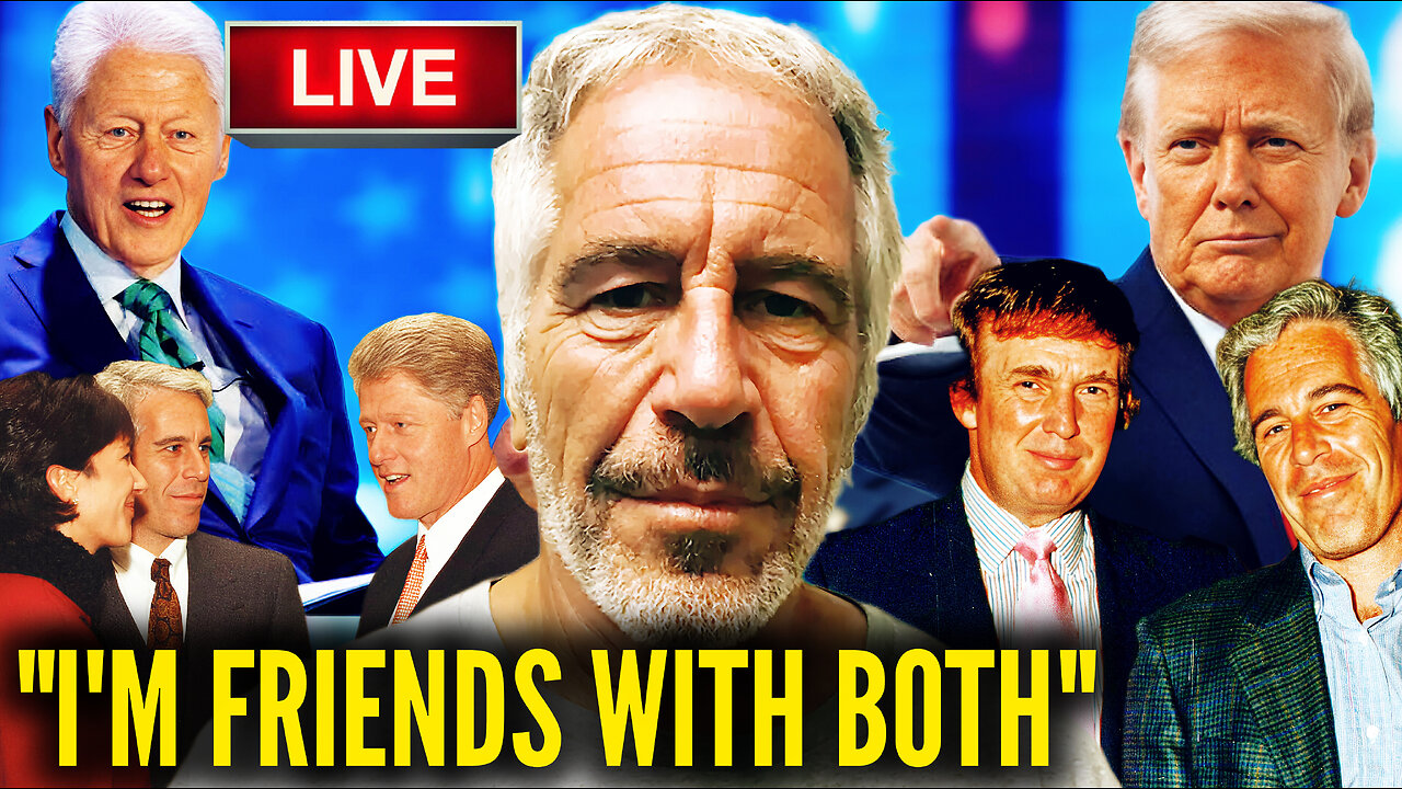 LIVE: TRUMP AND CLINTON ARE IN THE EPSTEIN FILES