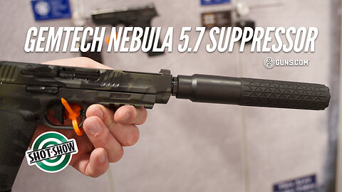 SHOT Show 2026: Gemtech Nebula 5.7 Suppressor