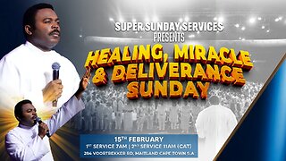 Healing, Miracle And Deliverance Sunday | 1st Service with the Bondservant of Christ John