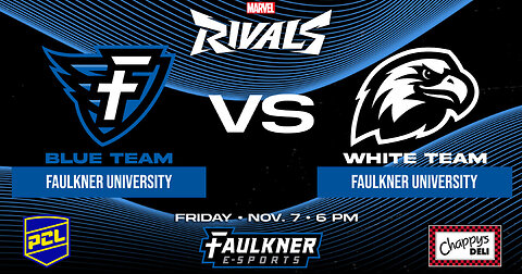 Marvel Rivals- Faulkner Blue vs. Faulkner White (11/7/2025)