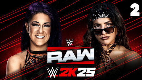 WWE 2K25 Raw September 29th 2025 - Match 2: Dominance!