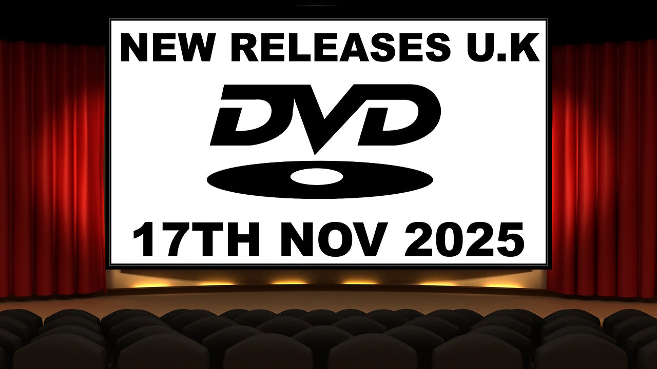 NEW DVD Releases [17TH NOVEMBER 2025 | U.K]