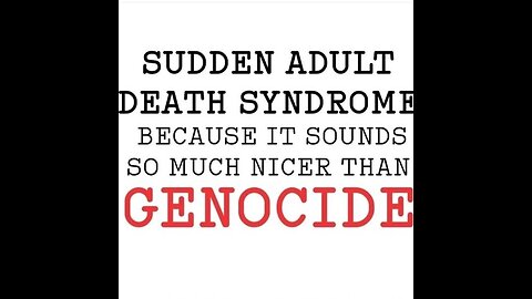 Doctor Malone called it from 2019 we did too but got blocked