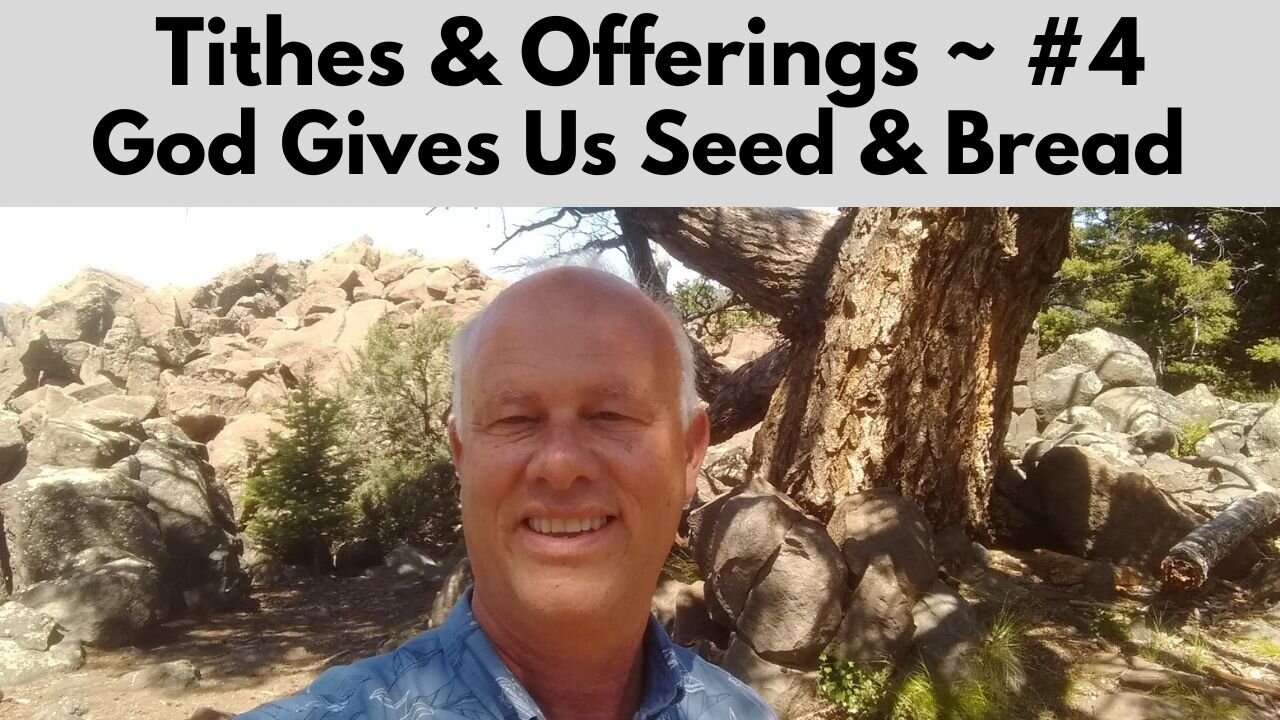 Tithes & Offerings – 4 ~ God Gives Us Seed & Bread