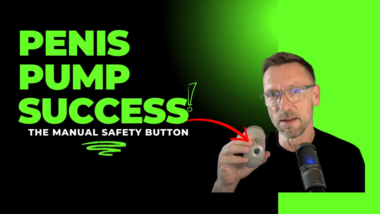 Penis Pump Safety Feature