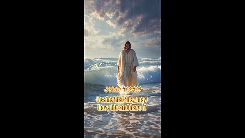Jesus Gives Abundant Life | John 10:10 & Luke 10:19 #DailyBibleInspiration #DailyBibleMotivation