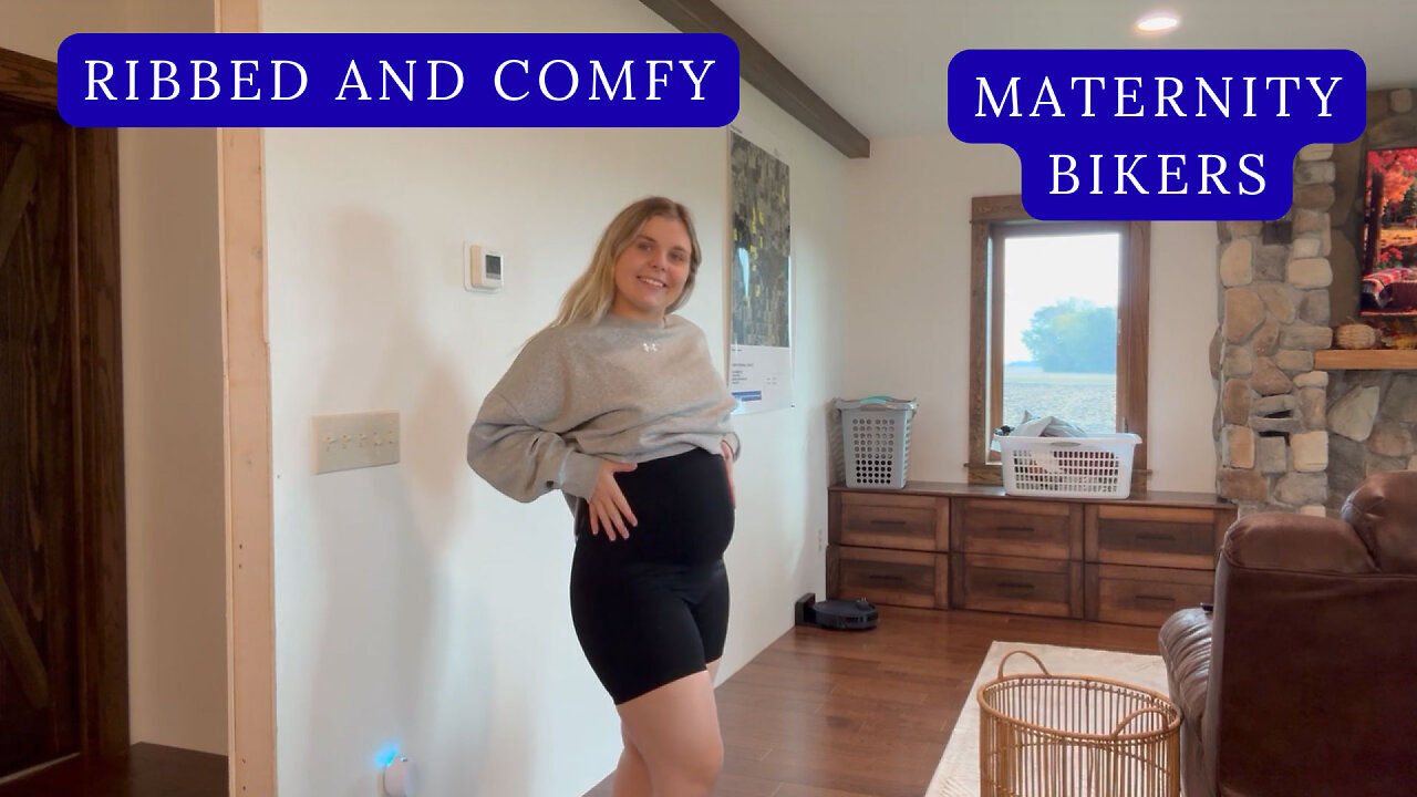 Premium Seamless Maternity Shorts (3-Pack) – Over-the-Belly Support for Active Moms.