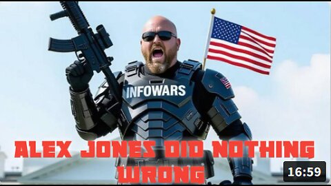 Alex Jones Did Nothing Wrong