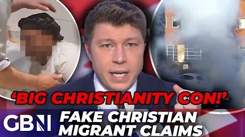 Migrants BAPTISED in baths at asylum hotels BLASTED by Patrick Christys | ‘Big Christianity con!’