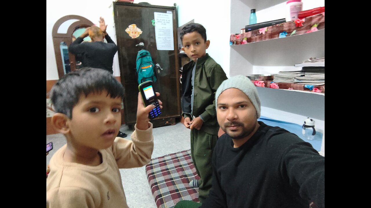 Having a dance party with my nephew