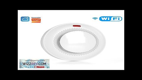 Tuya WiFi Smoke Detector Alarm Intelligent Wireless Home Fire Smoke Sensor Sound Review