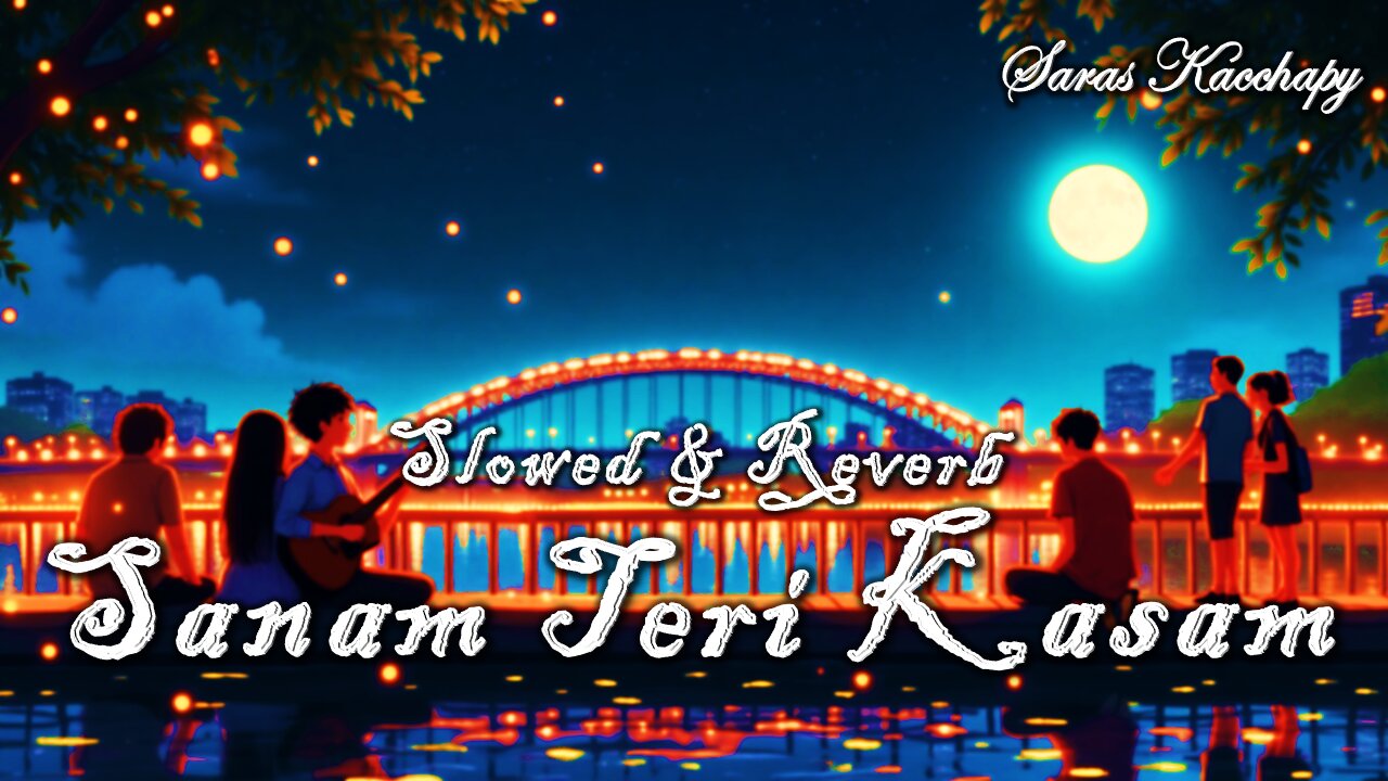 Sanam Teri Kasam / Slowed & Reverb + Lo-Fi Song / Harshvardhan, Mawra #lovesong #sadsong #nightmusic