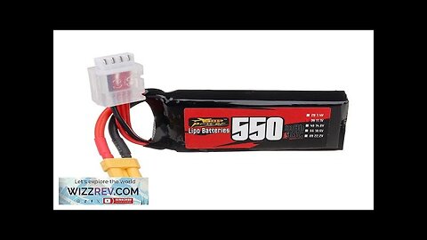 ZOP Power 3S 11.1V 550mAh 95C 6.105Wh LiPo Battery XT30 Plug Review