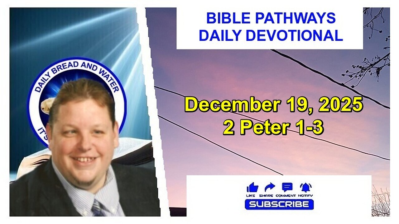 Bible Pathways Daily Devotional Dec 19, 2025